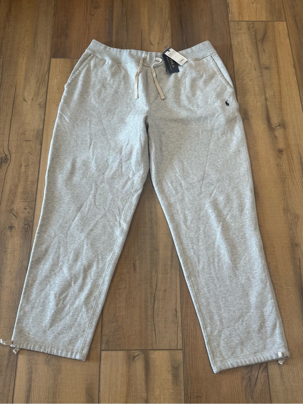 POLO Ralph Lauren Light Gray Sweatpants New with Tags Large Tall